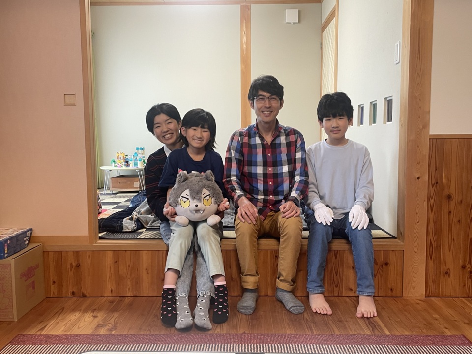 上田市 お気に入りが詰まった片流れ屋根の家