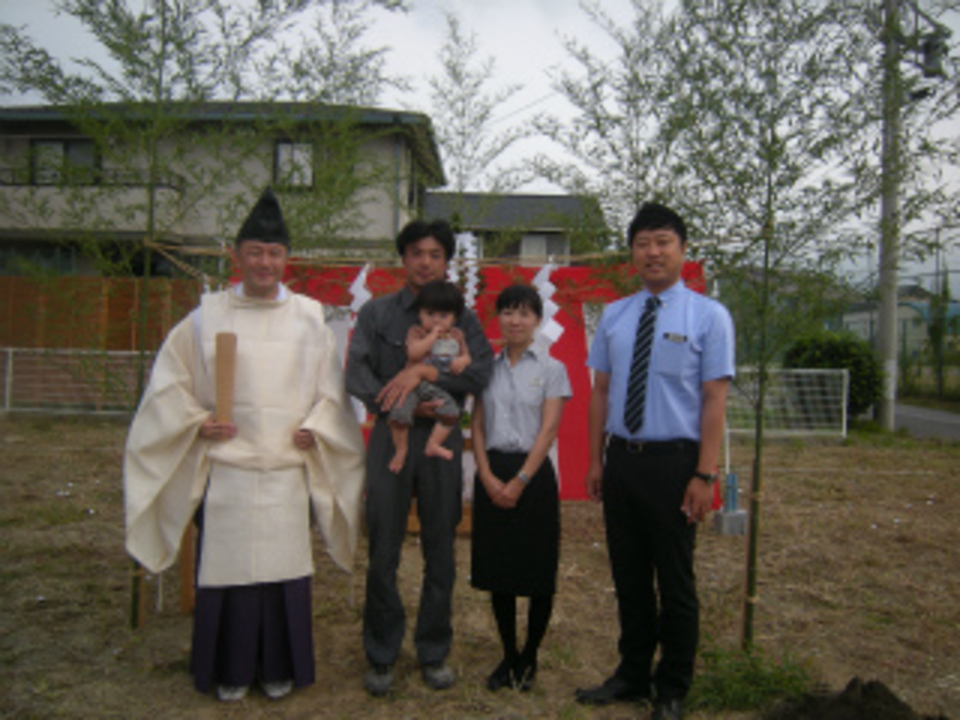 地鎮祭です