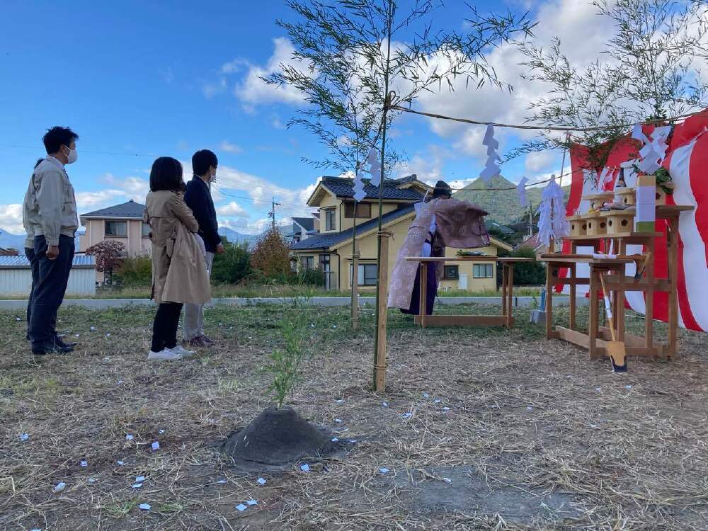 地鎮祭です