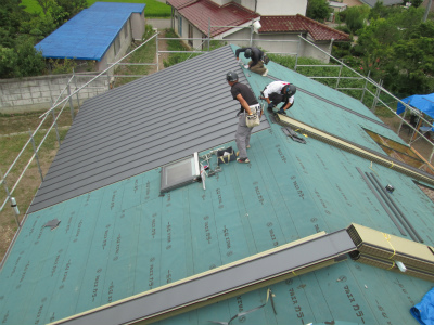 屋根板金工事