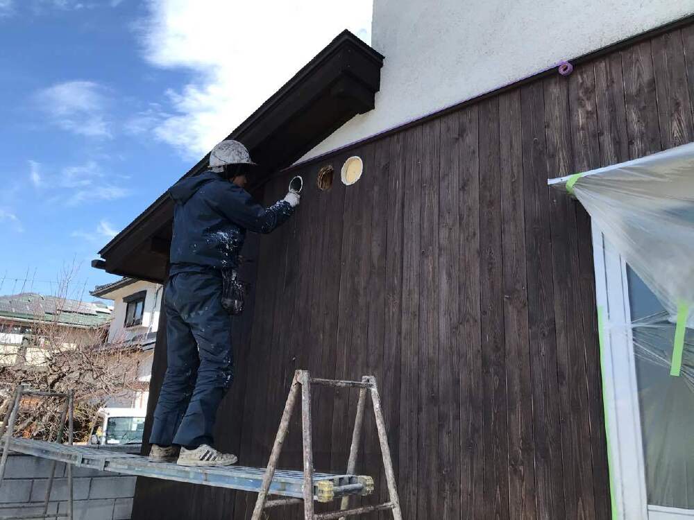 外壁板部の再塗装