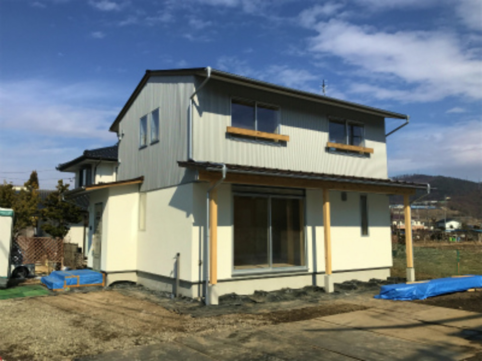 建物全体が見える様になりました