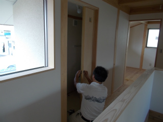 造作建具切り込み！