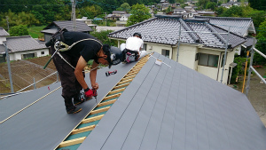 屋根葺き