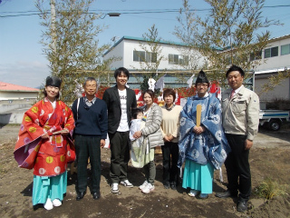 地鎮祭です！