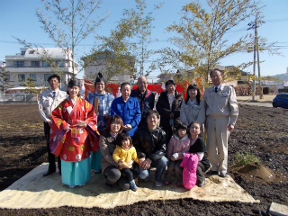 地鎮祭を行いました！