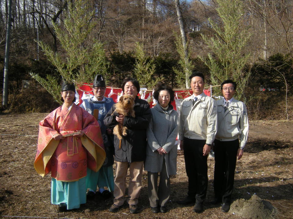 地鎮祭です！