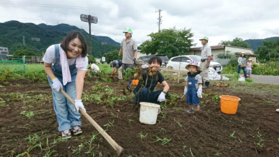 里楽の会　ジャガイモ奮闘記