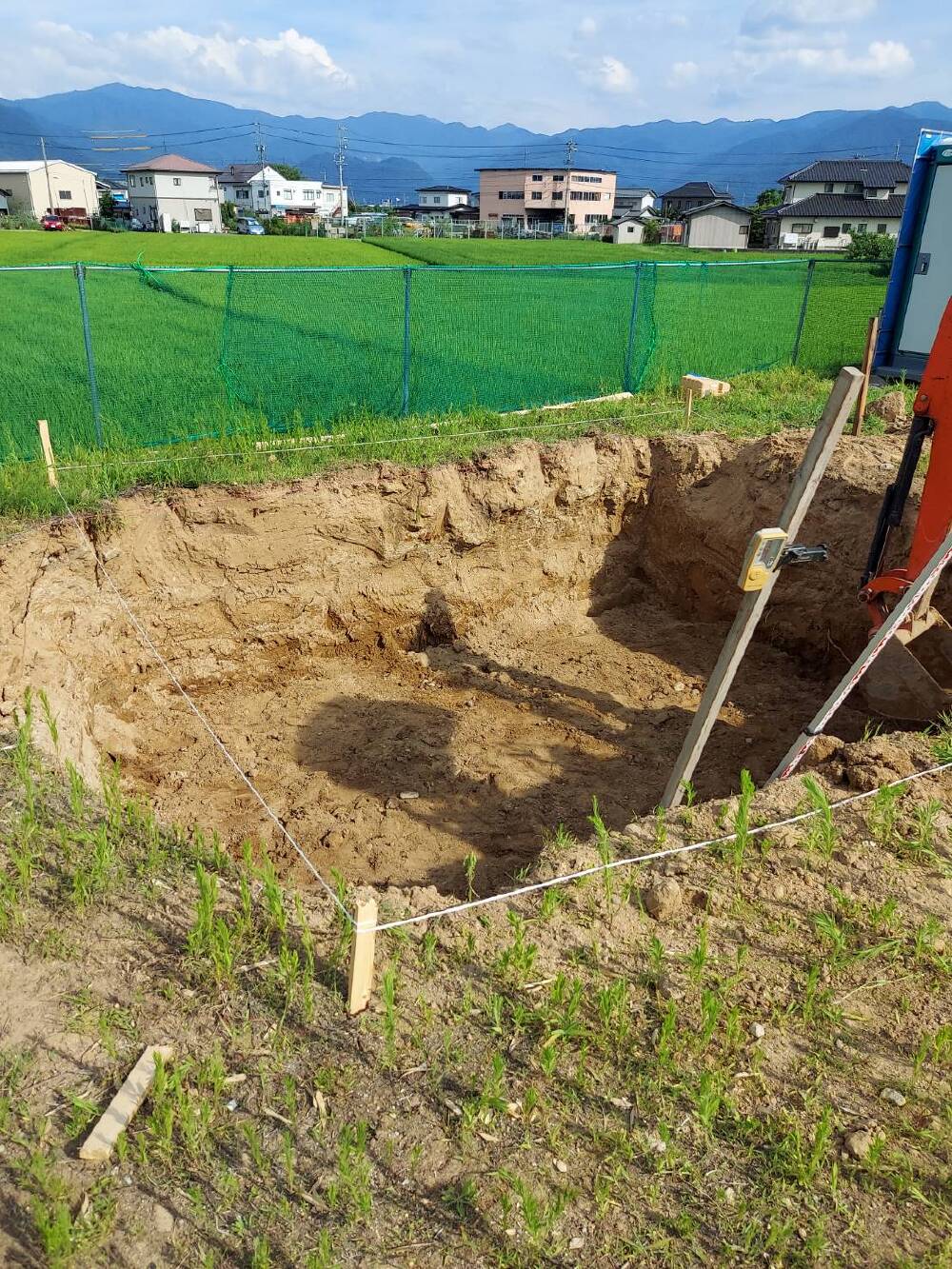 地盤改良工事です