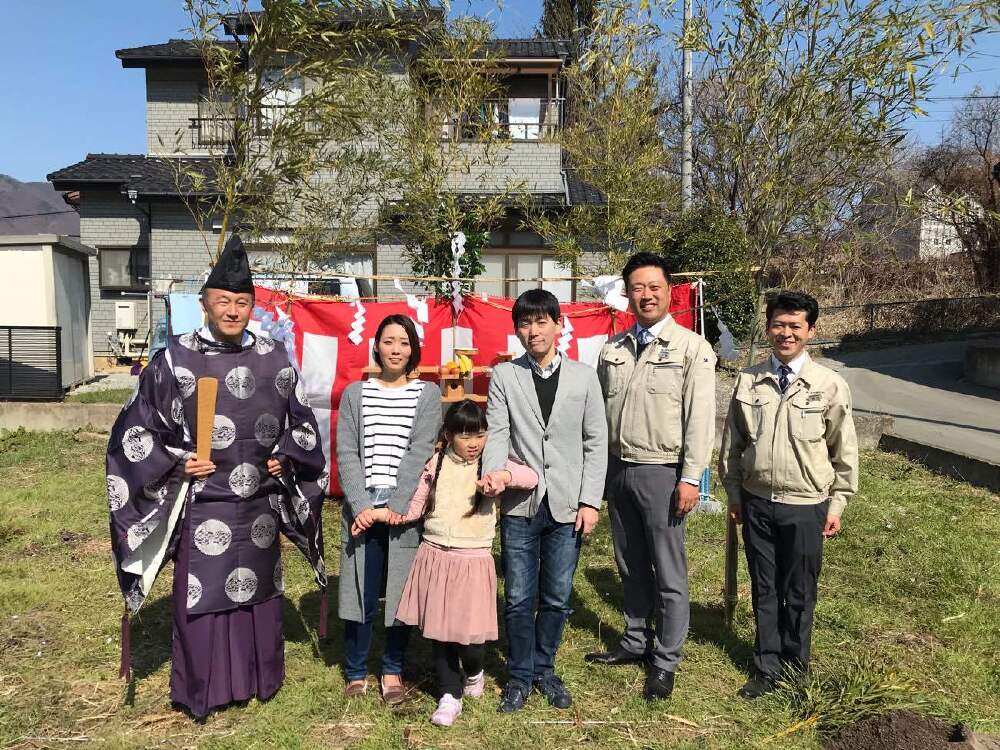 地鎮祭を行いました！